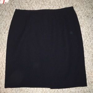Ralph Lauren Black Pencil Skirt Size 14P